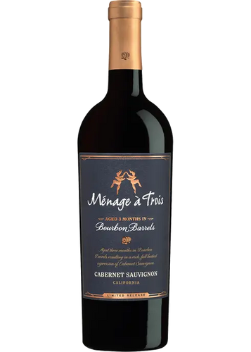 Menage a Trois Bourbon Barrel Cabernet Sauvignon