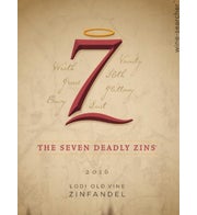 7 Deadly Zins Zinfandel